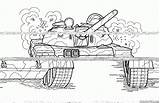 Tanques Carri Armati Panzer Colorkid sketch template
