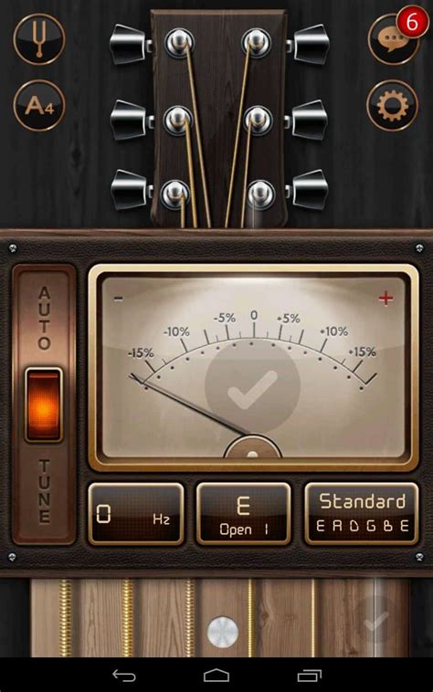 tuner applications  android devices guitar space
