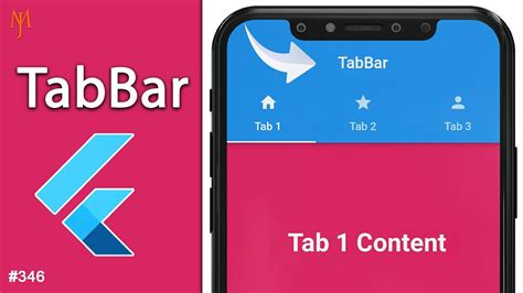 flutter tutorial create tabbed appbar tabs tabbar tabbarview