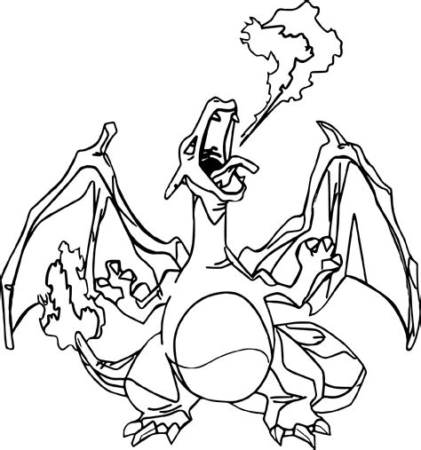printable charizard coloring page printable word searches