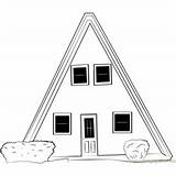 Cottage Coloring Cabin Unique Small Pages Thatched Rubble Stone Coloringpages101 Kids sketch template