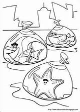 Colorare Cartoni Nemo sketch template