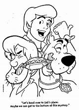 Doo Scooby Coloring Pages Colouring Gif sketch template