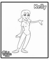 Chica Show Coloring Pages Kelly Printable Color Kids Sproutonline sketch template
