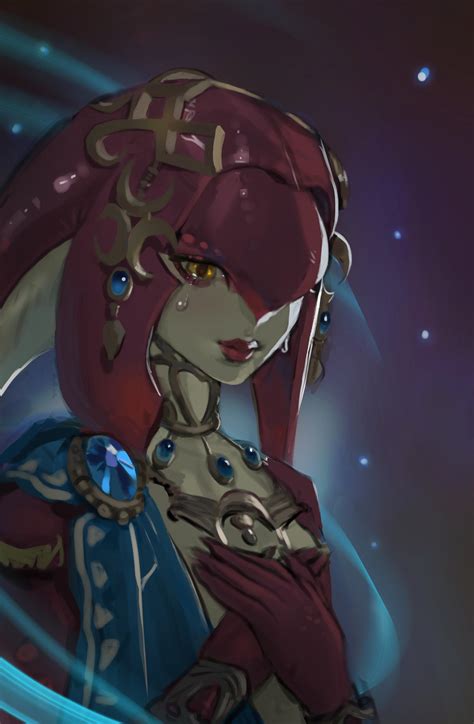 Mipha Fanart By Lucia Massucco Zelda