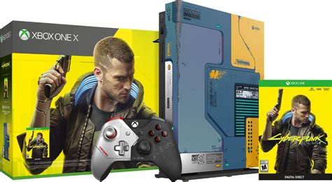 microsoft xbox   tb cyberpunk  limited edition console bundle walmartcom