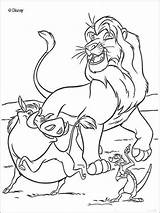 Simba Coloring Pages Printable Kids Bright Colors Favorite Choose Color sketch template