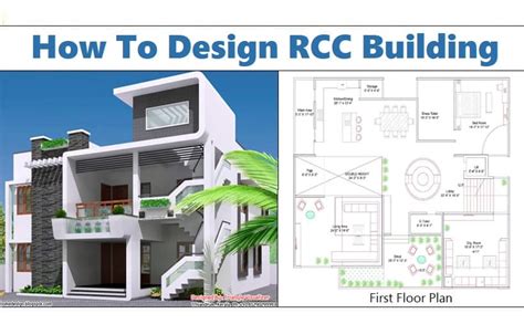 design rcc building manually