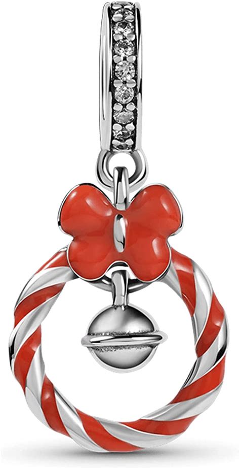 Gnoce Candy Bell Pendant Charm Sterling Silver Dangle Charm