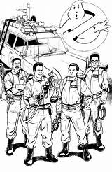 Ghostbusters Coloring Colorare Disegni Ghost 1984 Busters Malvorlagen Characters sketch template