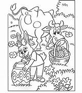 Pasen Colorat Pasqua Paste Planse Ostern Dagen Vacuta Wielkanoc P180 P235 Animaatjes Kleuren Paaseieren Vrolijk Ausmalbilder Primiiani Kolorowanki Desene Colorare sketch template