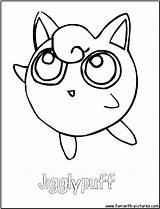 Jigglypuff Coloring Pages Pokemon Eevee Printable Color Fun Kids Print Getdrawings Igglybuff Library Clipart Getcolorings sketch template