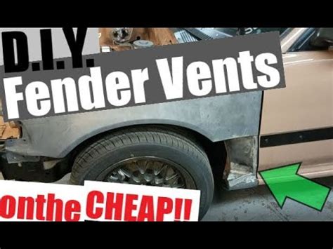 fender cut outsvents diy  cheap youtube