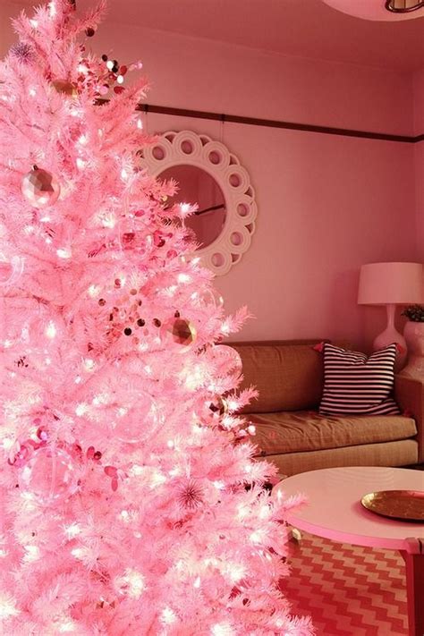 The Girliest Christmas Tree And We Love It Pink Christmas Pink