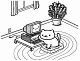 Coloring Sheets Nekoatsume Thought Might Guys Students Them Inspired Comments Teacher Hey Make Too Making Been Ve sketch template