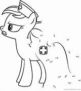 Pony Little Nurse Connect Dots Redheart Dot Kids sketch template