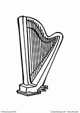 Harp Primaryleap sketch template