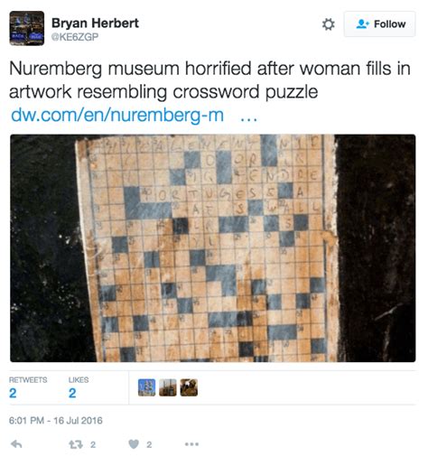 woman fills  crossword puzzle artwork  claims copyright