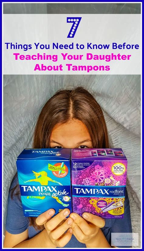 7 Things You Need To Know Before Teaching Your Daughter About Tampons