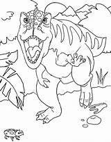 Velociraptor sketch template