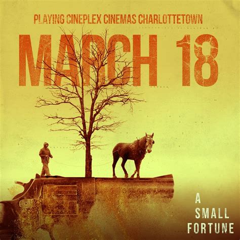 small fortune pei  feature thriller opens march  rpei