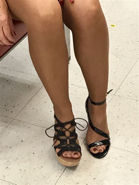 sexy feet in pantyhose — love the one with one shoe on and one off