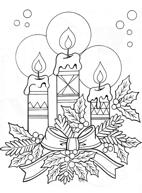 christmas town coloring pages  getcoloringscom  printable