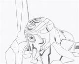 Neon Genesis Evangelion Coloring Designlooter Eva Unit 86kb sketch template