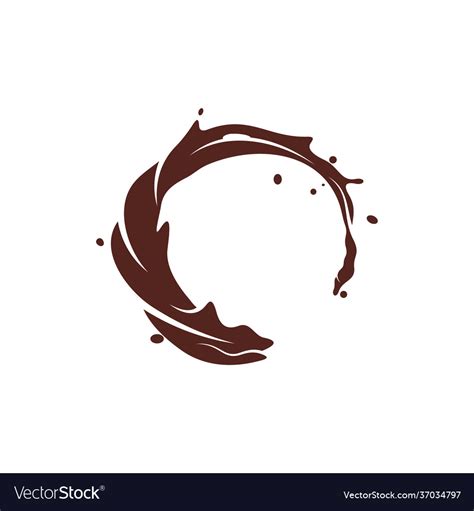 chocolate logo design creative logo royalty  vector