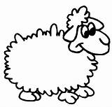 Sheep Coloring Pages Kids Animated Animal Clipart Cliparts Sheeps Coloringpages1001 Gif Cute Library sketch template