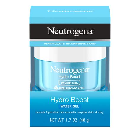 neutrogena hydro boost gel moisturizer  hyaluronic acid hydrating