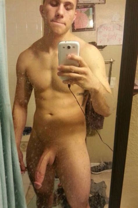 big dicks from straight guys naked selfies