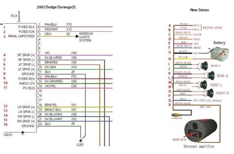 durango stereo wiring harness diagram penguin diagram