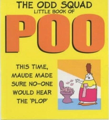 The Odd Squad Little Book Of Poo Odd Squad By Plenderleith Allan