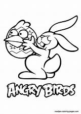 Coloring Angry Birds Pages Easter Print Browser Window Maatjes sketch template