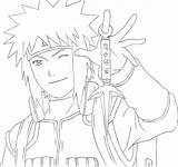 Minato Naruto Drawing Dad Deviantart Coloring Sketch Namikaze Hokage Larger Credit Getdrawings sketch template