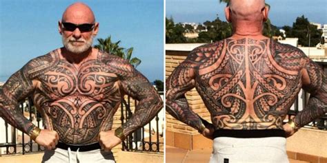Bodybuilder Pays Thousands To Get His Entire Body Tattooed