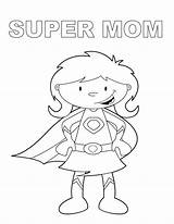 Mom Coloring Super Pages Mothers Print Mommy Printable Colouring Mum Kids Color Spelling Getcolorings Printables Getdrawings Activity Rocks Colorings sketch template