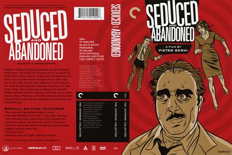 Seduced And Abandoned Criterion Art Seduce Abandoned Comic Book Cover