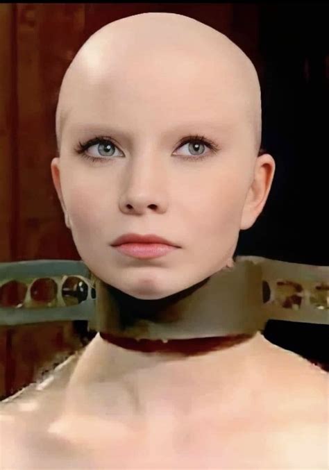 pin by serge ecliptic on bald bald girl shaved hair women bald head