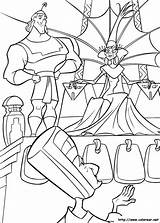 Emperador Locuras Imperador Kuzco Pacha Kronk Follie Pintar Onda Kolorowanki Emperor Imperatore Colorat Coloriages Empereur Lama Websincloud Desenhar Dessins Fargelegging sketch template