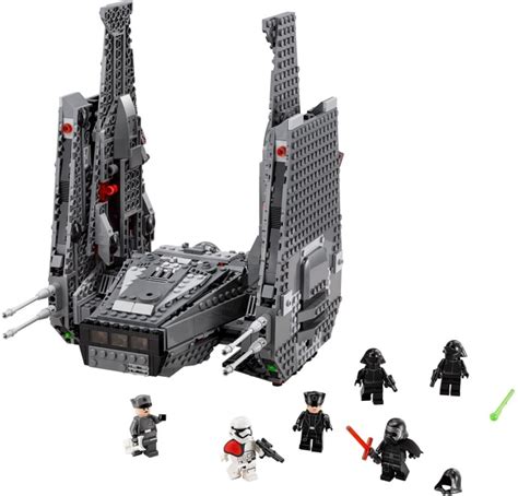 kylo rens command shuttle officially revealed brickset lego set guide