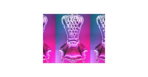 triple pink throne canvas print