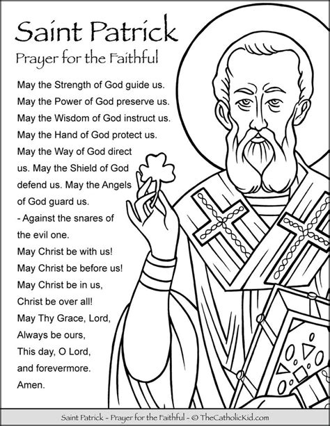 printable catholic coloring pages  prayer