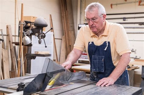 home retirement living woodworking shop woodworking