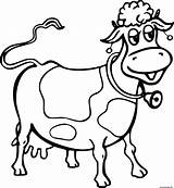 Vache Coloriages Cloche Gratuit Vaches Clochette Maternelle Dessins Turbulus Suivant sketch template
