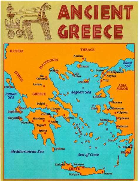 greece map  kids