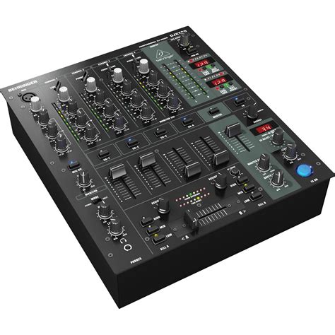 behringer djx professional  channel dj mixer  mic
