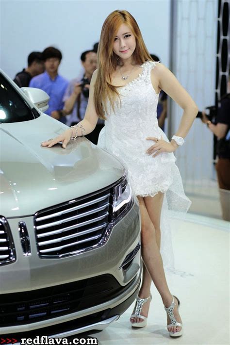 galeri photo spg model di event motor show korea 2014