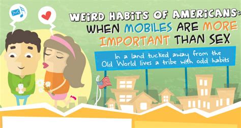 Weird Habits Of Americans When Mobiles Are More Important